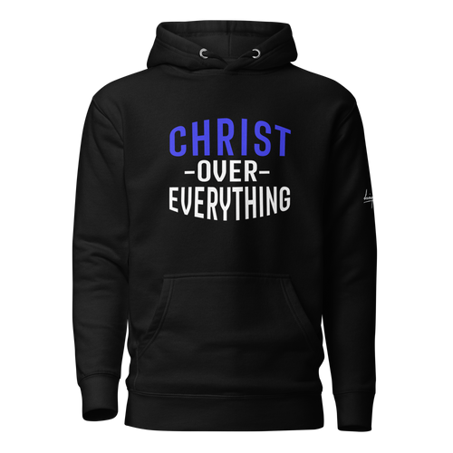 Christ Over Everything Black N Blue