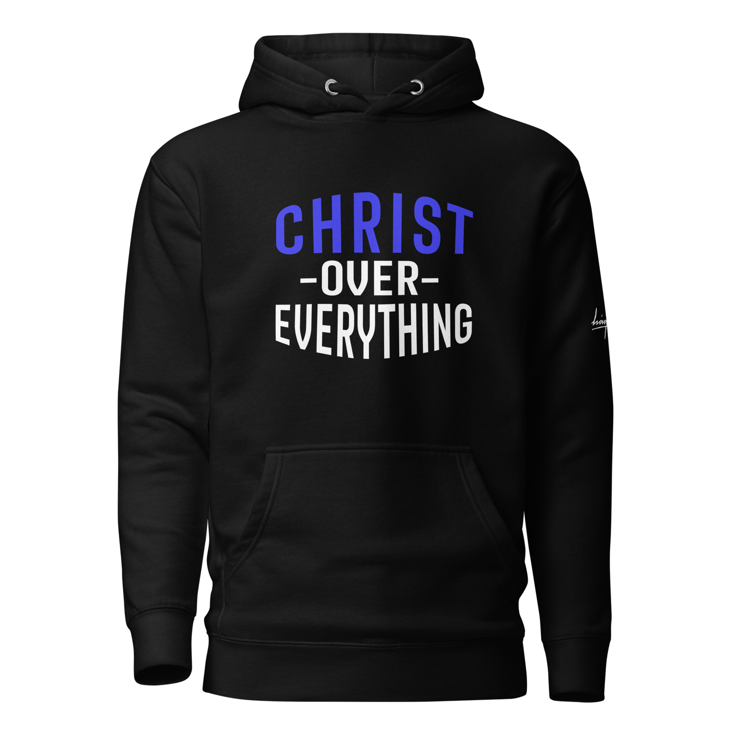 Christ Over Everything Black N Blue