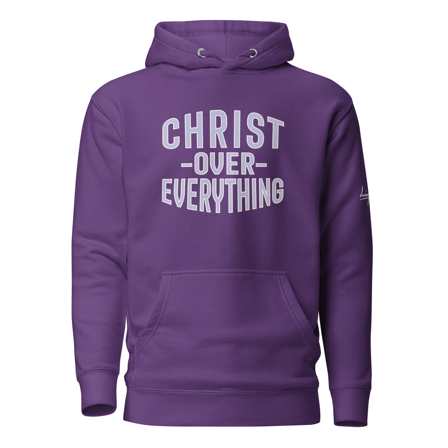 Christ Over Everything Purp